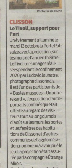 Presse-Ocean 
0ctobre 2020